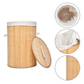 Cesto Para Roupa Suja de Bambu - Original